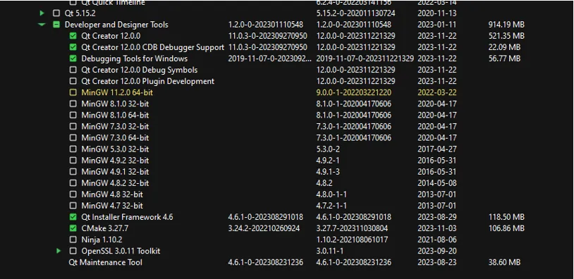 QT Maintenance Tool 2