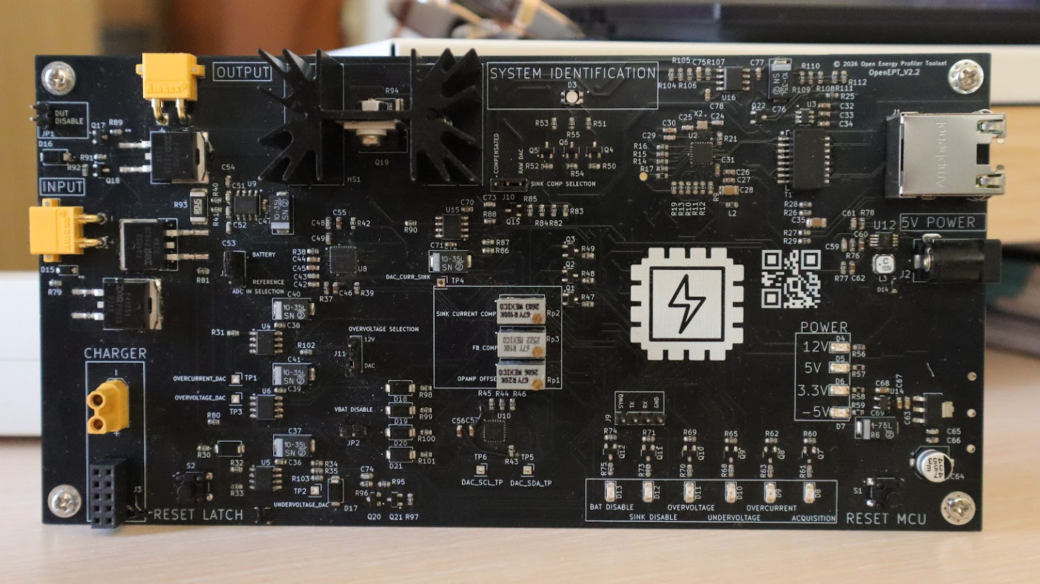 Front side of the redesigned OpenEPT Energy Profiler