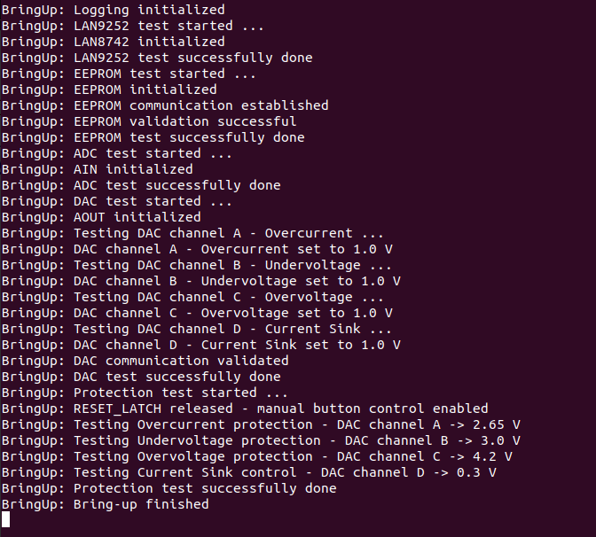 OpenEPT Energy Profiler bring-up log