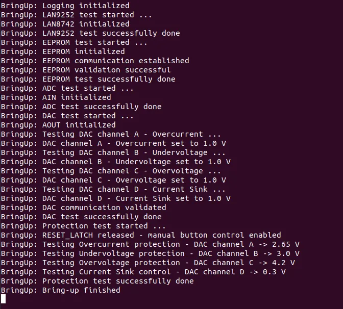 OpenEPT Energy Profiler bring-up log
