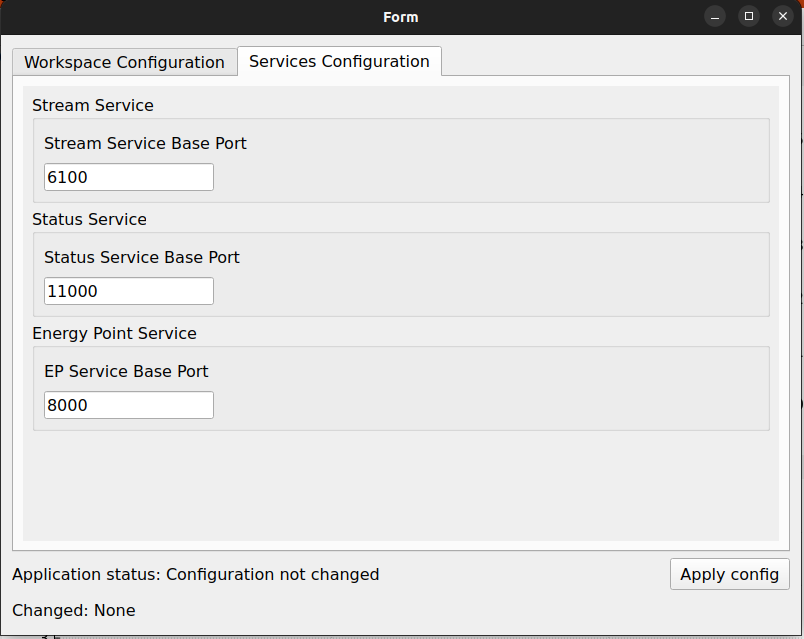 OpenEPT Services Configuration