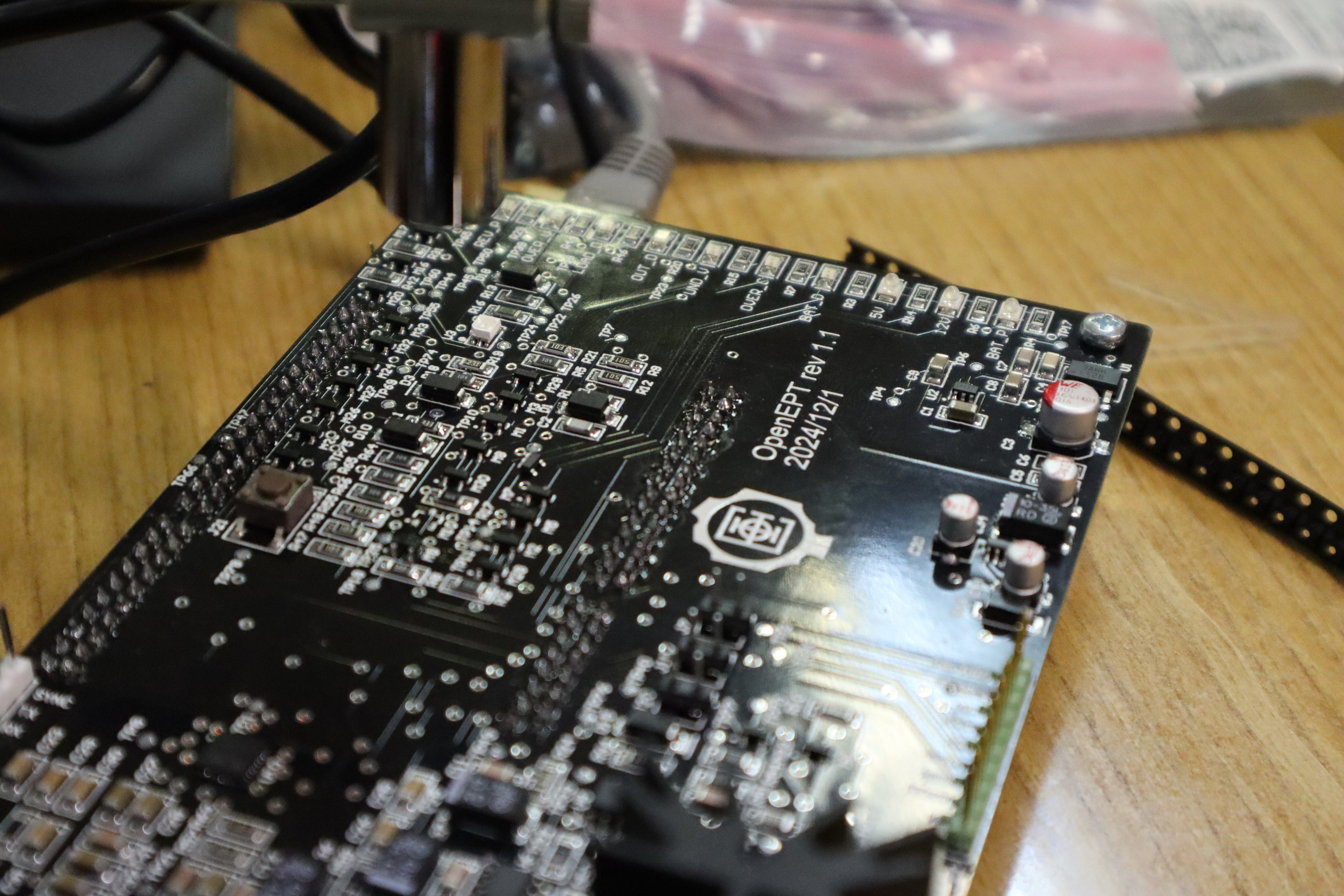 The shield board allows OpenEPT hardware users to integrate it with any MCU board. The Figure 3 illustrates the pin layout of the shield board.